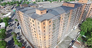 Modern Town Houses On Urban Street