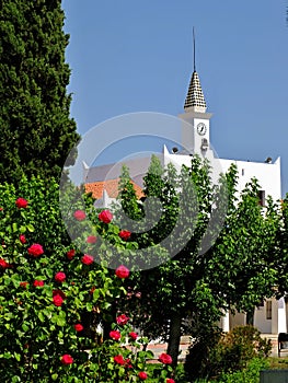 Modern townhall in Entrerrios, Badajoz - Spain photo