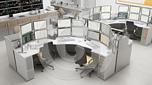 Modern Trading Room Design