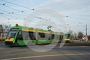 Modern trams