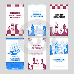 Modern Trendy Story Templates for Chess Streaming