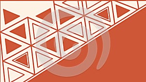 Modern Triangular Geometric Pattern Background, vector design Generative AI