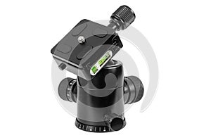 Modern tripod ball head on white background