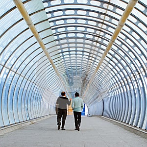 The modern tunnel