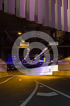 Modern Tunnel Interior Vertical