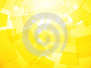 Modern twisted light yellow background