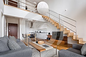 Modern two floor apartment