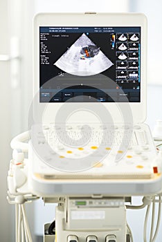 Modern ultrasound machine