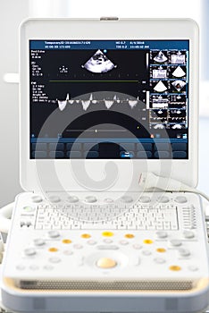 Modern ultrasound machine