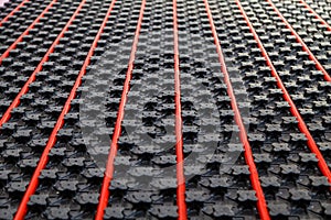 Modern underfloor heating system