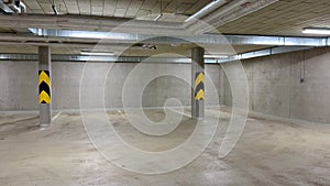 Modern Underground Parking Garage Design and Functionality for Urban Development