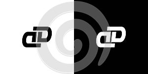 Modern and unique AD logo design