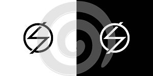 Modern and unique OS logo design photo