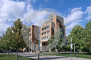 modern university campus