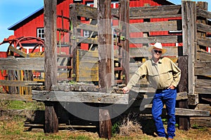 Modern Unshaven Rancher