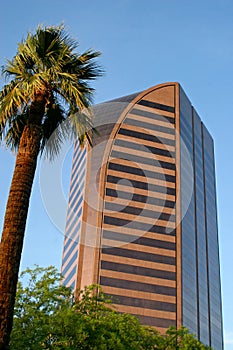 Modern uptown Phoenix building