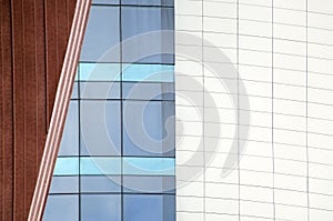 Modern urban architecture. Abstract background.