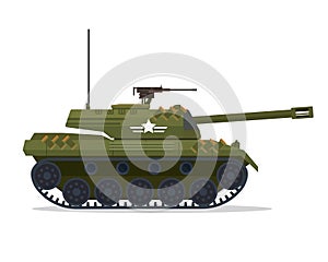 Modern Urban Military Vehicle Illustration