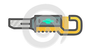 Modern USB Flash Drive for Digital Data Storage, vector design Generative AI