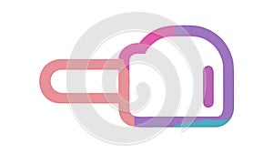 Modern USB Flash Drive Icon, Data Storage Symbol, vector design Generative AI