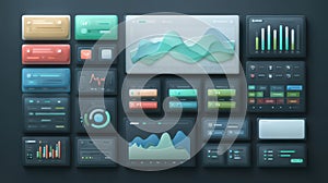 Modern User Interface Elements Collection for Design Projects