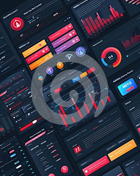 Modern User Interface Elements for Data Visualization and Analytics