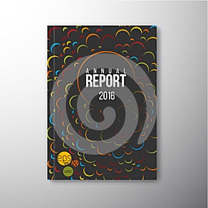 Modern Vector abstract brochure design template