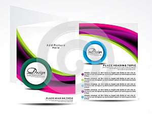 Modern vector brochure designs