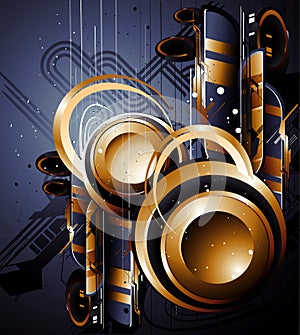 Modern vector composition