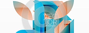 Modern vector concept background design