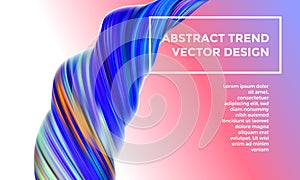 Modern vector digital painting abstract background