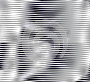 Modern vector line art abstract soft grey wave texture