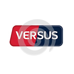 Modern Versus Icon with Bold Text Effect