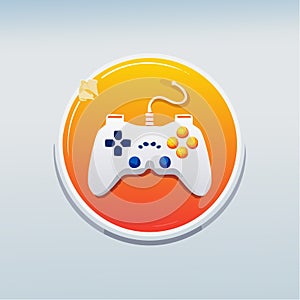 Modern Video Game Controller Icon