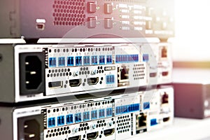 Video scalers seamless switchers