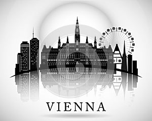 Modern Vienna City Skyline Design - Austria