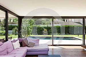 Modern villa, interior