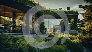 Modern Villa With Stone And Ivy A Tribute To Jessica Rossier\'s Style