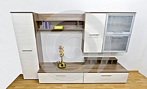 Modern wall unit