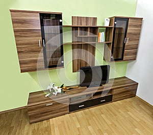 Modern wall unit