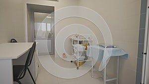 Modern ward designed for patients care in fully equipped hospital