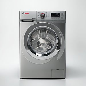 A modern washing machine designed for efficient laundry cleaning
