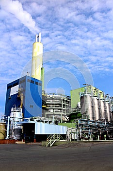 Waste incineration plant photo
