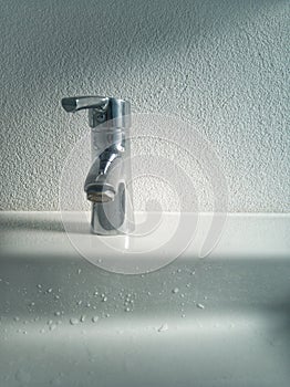 Modern water Tap in a bathroom