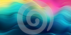 Modern waves gradient background, great design for any purposes. Abstract art design. Bright modern texture. Abstract