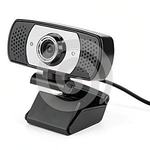 Webcam isolated on white background