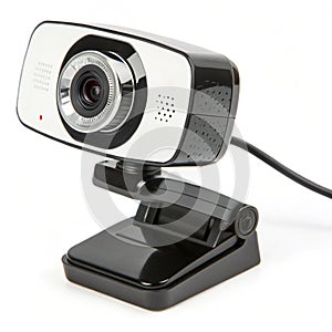 Webcam isolated on white background