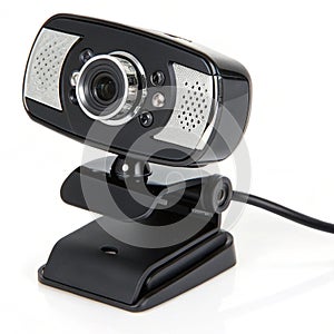 Webcam isolated on white background