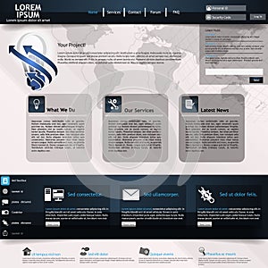 Modern Website template