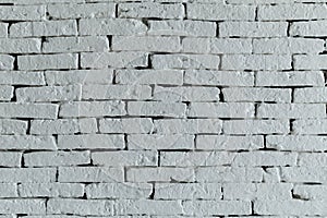 Modern white brick wall texture